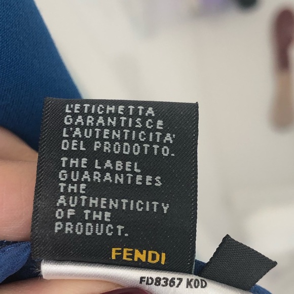 Fendi Blue Dress - Picture 6 of 6